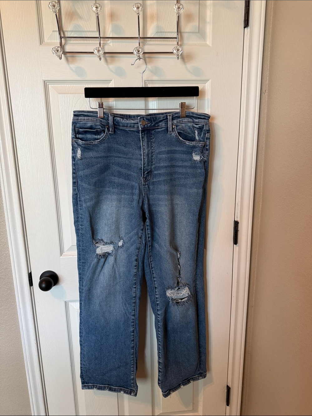 Mica Denim Straight Leg Jeans